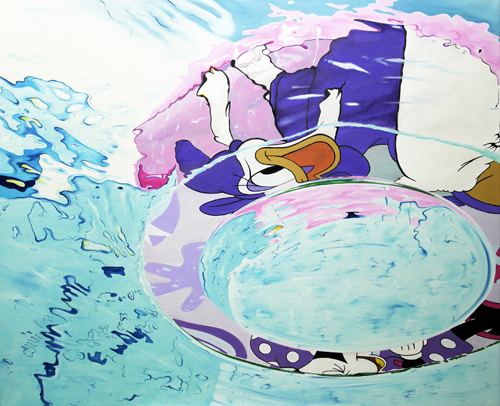 Daisy, 100 x 120 cm, Öl auf Leinwand, 2026